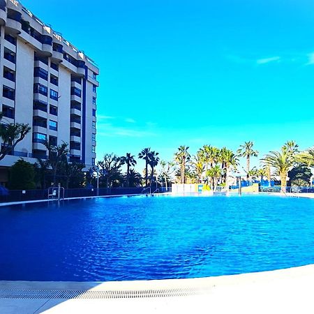 Beach Valencia Luxury D15-9 Apartment With Terrace And Sea Views With Two Rooms Bagian luar foto