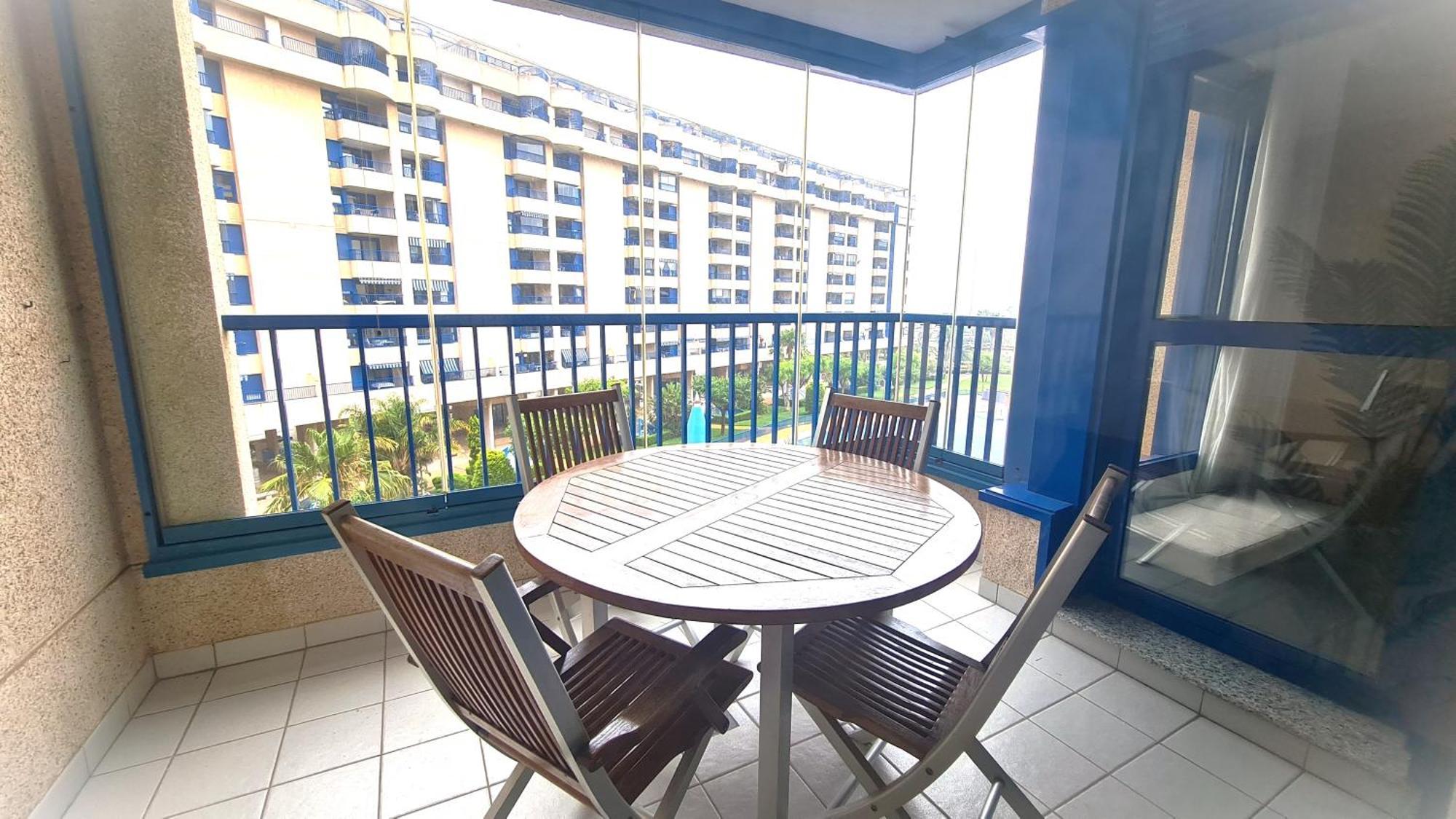 Beach Valencia Luxury D15-9 Apartment With Terrace And Sea Views With Two Rooms Bagian luar foto